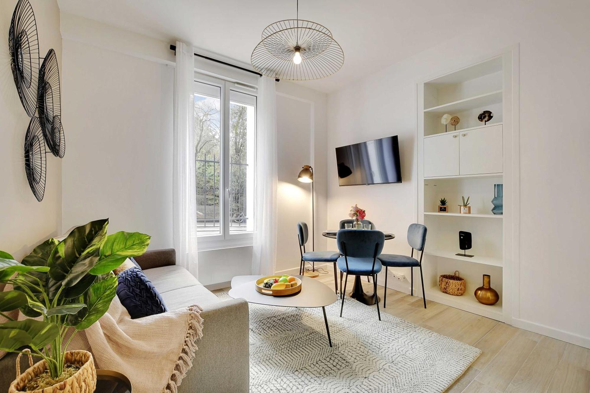 Lovely Apartment - 1Br-4P - Buttes-Chaumont Paris Luaran gambar